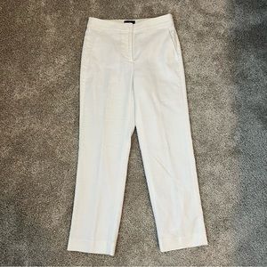 j crew kate straight-leg pant in stretch linen blend